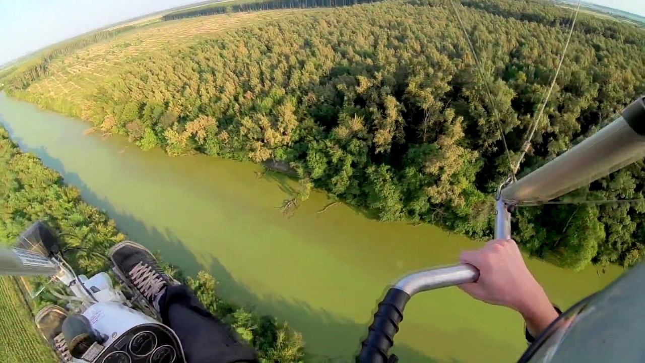 Slavonian fields in the summer (ultralight flight)