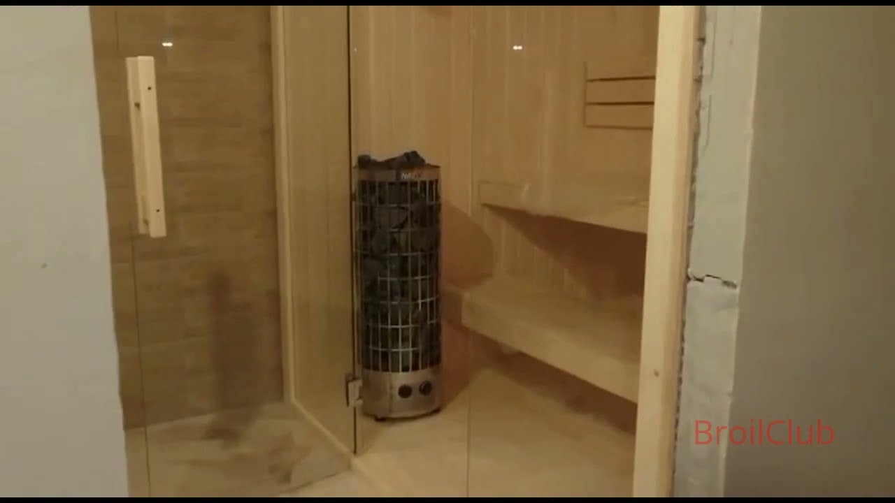 Финская сауна из сосны с печью harvia от BroilClub