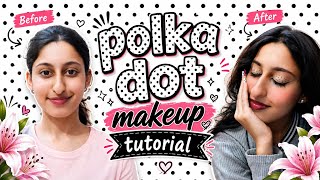 POLKA DOT EYE MAKEUP|MAKEUP CHALLENGE|GONE WRONG|PRANK|YOUTUBE|Traitors|netflix|TRENDING|Viral 