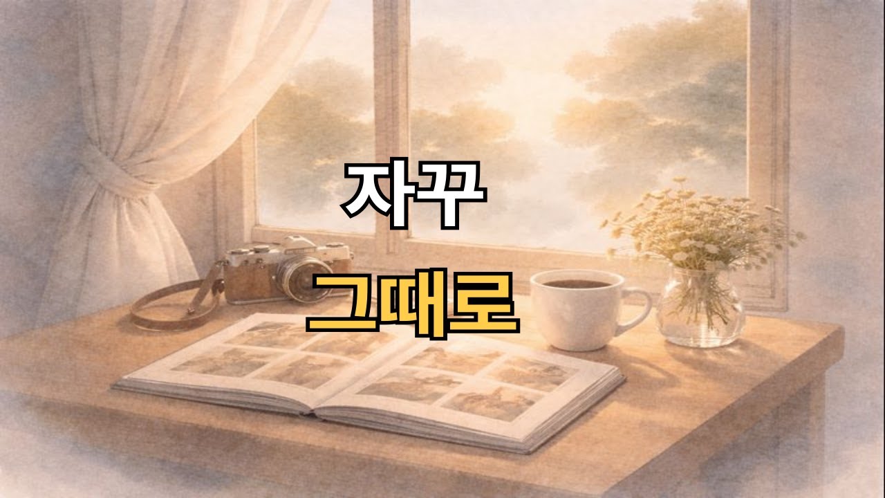 마음이 자꾸 과거로만 가려고 할 때