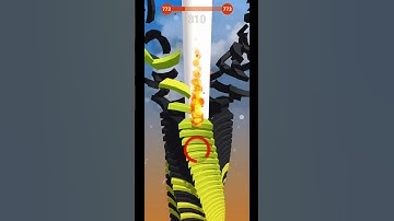 stack Ball 3D gameplay 💪 level 772😀😄😁😅 #shorts #shortsfeed