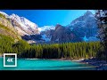 4K Moraine Lake Ambience With Birdsong And Gentle Waves Canadian Rockies Relaxing Nature Sounds