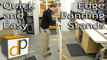 Iron-On Edge Banding Stands - Make Banding a Quick & Easy Process