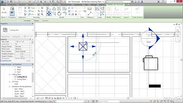 Revit Tutorial - Add and modify air terminals