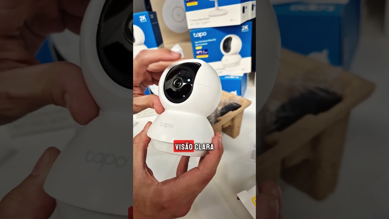 2 TAPO C210 Wi-Fi 3MP IP TP-Link + 2 Cartões 64GB
