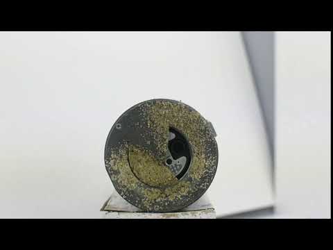 Self-Cleaning Camera ToughEye-1700 Covered in Abrasive Dust