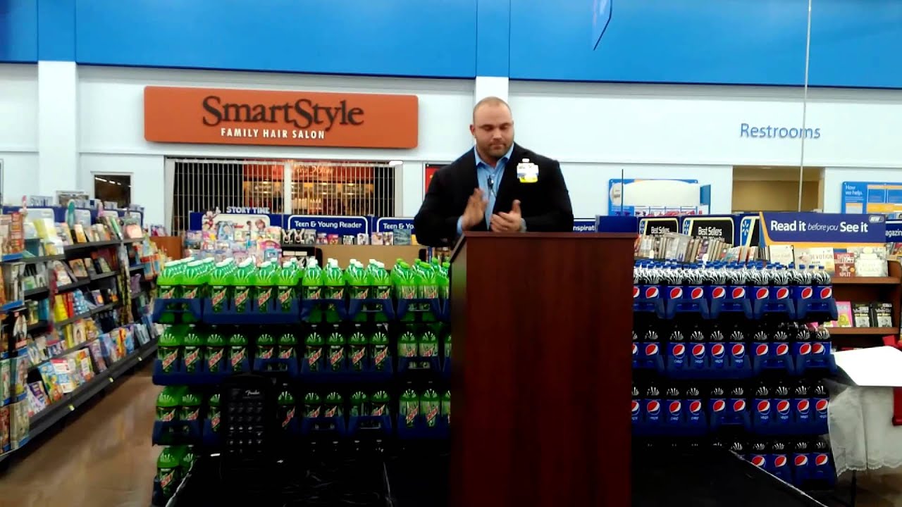 Zebulon NC WalMart Grand Reopening Ceremony YouTube