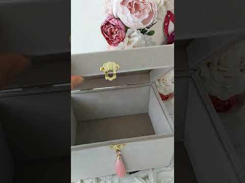 Бархатная шкатулка ручной