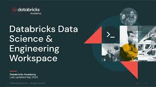 Tutorial  Databricks Data Science and Engineering Workspace | Databricks Academy
