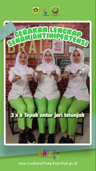 Gerakan Lengkap Senam Hipertensi #shorts