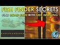 Find Road Beds on Side Imaging Fish Finders | Bass Fishing Electronics Explained