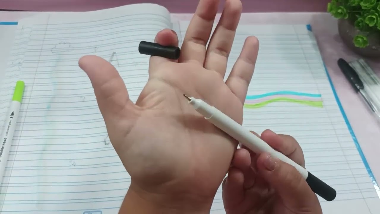 Ideia de capas de caderno #ideiasdetitulos #caneta #caneta #materialescolar #voltaasaulas #naoflopa 