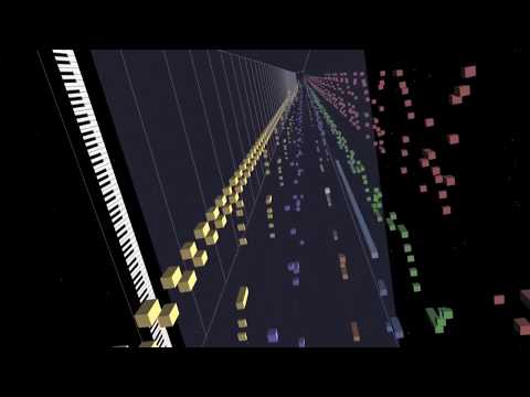 MIDITrail - Piano Roll 3D playing Wagner's Ride of the Valkyries