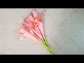 Easy handprint lily  flower craft  kids craft