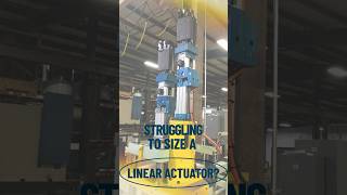 Struggling to Size a Linear Actuator?