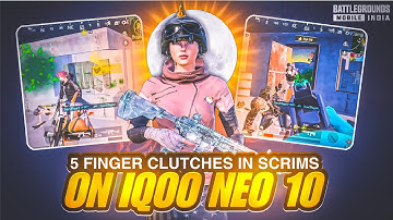 🔥 BGMI Scrims 120FPS | iQOO Neo 10 ⚡ INSANE Clutches & Teamwork
