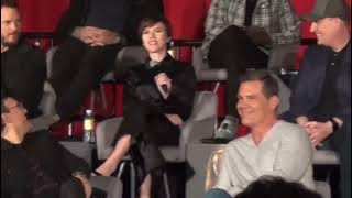 scarlett johansson shutting down sexist comments for 5 min straight