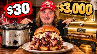 $3,000 Smoker VS $30 Crockpot