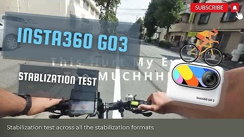 Insta360 Go 3 Stabilization Test: Daylight Pedaling & Flow State Brilliance