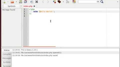Learn PHP - echo Hello World for Beginners