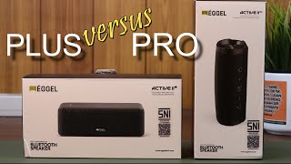 EGGEL Active 2 PRO vs Active 2 PLUS \/\/ SPEAKER BATTLE