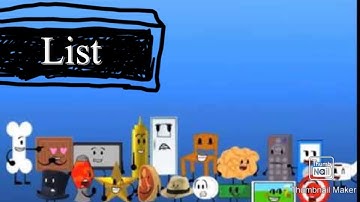 By the numbers list (Objects at war Edition)