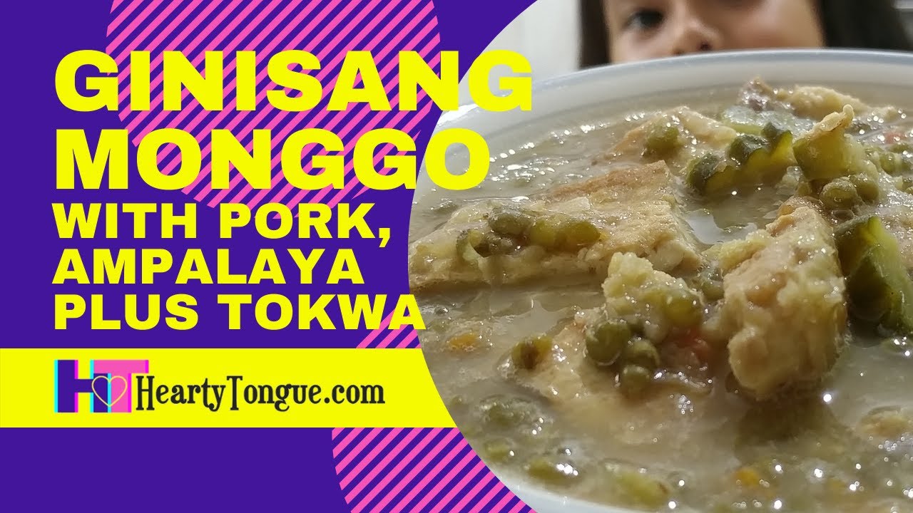 How to Cook Ginisang Monggo with Pork and Ampalaya plus Tokwa YouTube