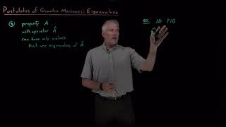 Postulates of Quantum Mechanics (Eigenvalues)