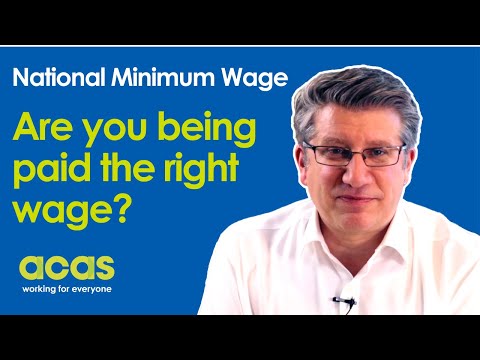 National Minimum Wage And National Living Wage | Advice And Guidance | Acas