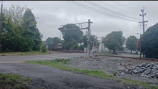 NS double stack containers through charlotte 