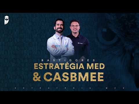 Por trás das câmeras: Tudo o que rolou na parceria Estratégia MED & CASBMEE!