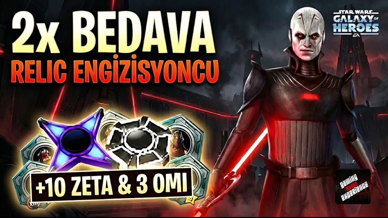 Bedava Engizisyoncu LST ve Ödülleri Nasıl Alınır?- Star Wars Galaxy of Heroes - SWGOH