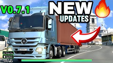 😱FINALLY!! BIG UPDATES 0.7.1💥 TRUCKERS OF EUROPE 3 Is HERE - Everything NEW!