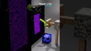 Minecraft vs Real Life - Bamboo Goes From Hard to Soft 🎋