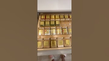 Spice Drawer Transformation ❤️😍 #kitchen #clean #organizedhome