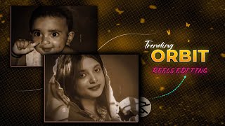 Trending Childhood vs Current Photo Reels Edit | Orbit Song Reels Editing | Baby Face Reels Editing screenshot 5