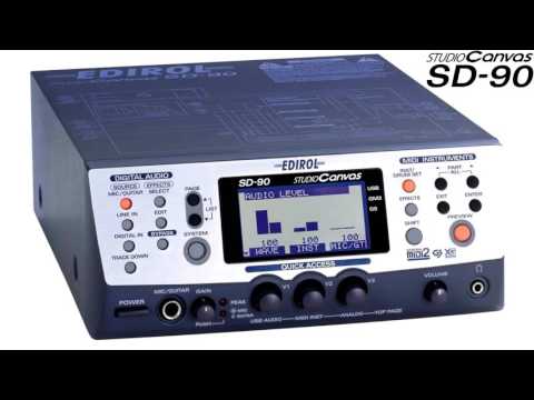 ◎e ROLAND　EDIROL　STUDIO Canvas SD-20 Roland Edirol SD-20 Studio Canvas DEMO (01 ~ 05) - YouTube