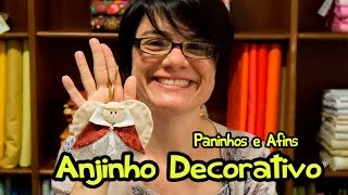 Passo a Passo – Anjinho de Natal – Paninhos e Afins – Lê Rey