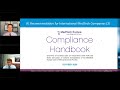Webinar 3 - Health Care Compliance - 2020 Regulatory Update From Both Sides of the Pond.