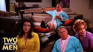 Evelyn Driven Nuts By Rose's Dad | Two and a Half Men