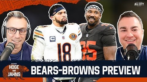 Bears-Browns Preview With Joe Thomas — Can Caleb Williams Escape Myles Garrett? | Hoge & Jahns