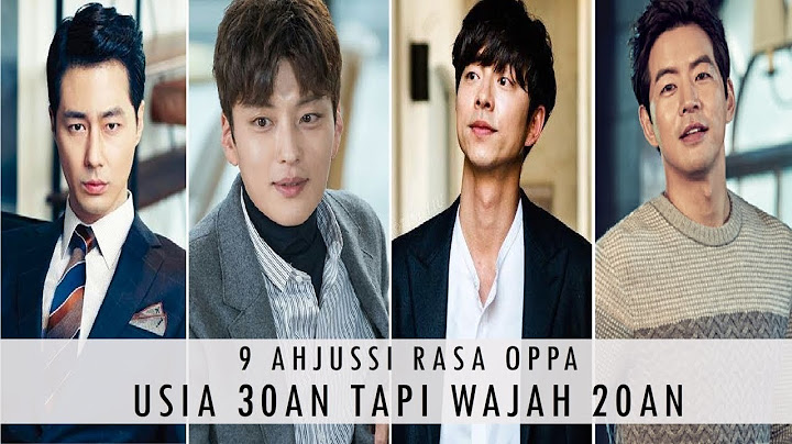 9 Ahjussi Rasa Oppa, Usia Cowok Korea Ini Tiga Puluhan tapi Muka Dua Puluhan