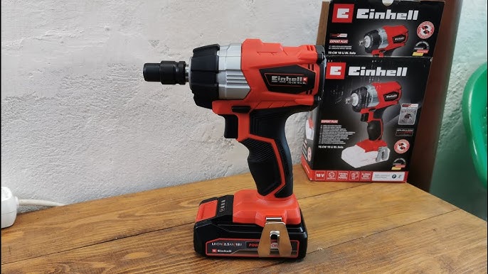 Pistola de impacto EINHELL TE-CW 18V Li+CARGADOR+1 BATERIA 4AH