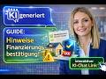 Finanzierungsbestätigung: Ultimativer Guide in 5 Schritten