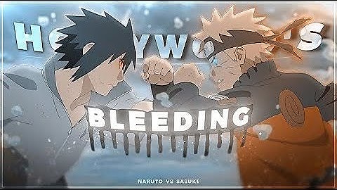 Naruto _Naruto Vs Sasuke_- Hollywood