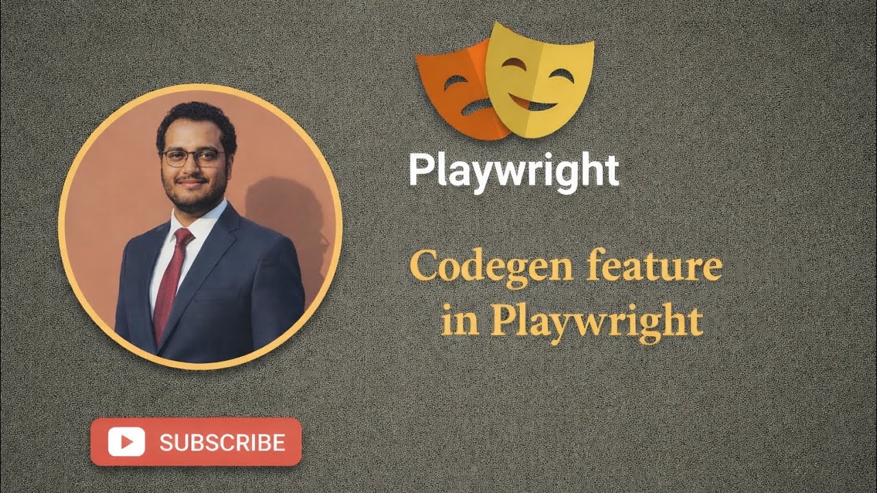 How to Use Codegen Feature in Playwright (JavaScript) - YouTube