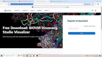 Hoe Biovia Discovery Studio te downloaden en installeren (stap voor stap) #Molecular_Docking