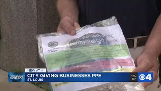 Free PPE to be handed out to small businesses in St. Louis City beginning Thursday