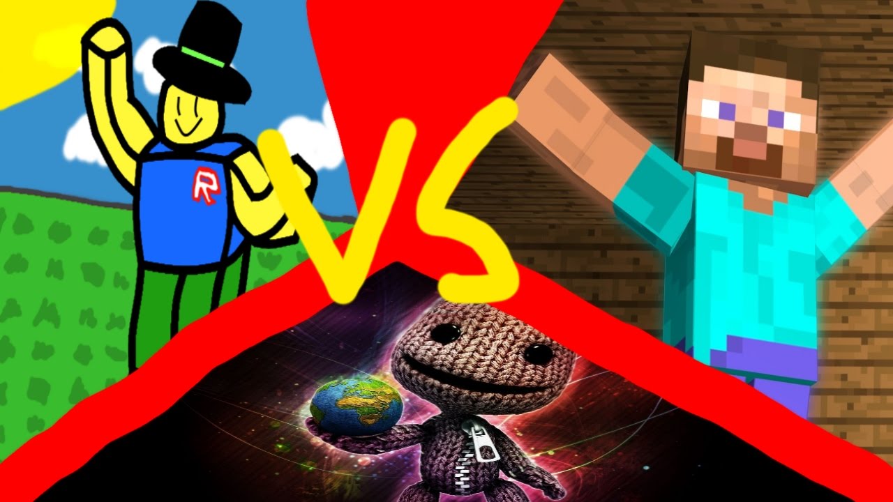 Pellpabattle Episode 31 Steve Vs Sackboy Vs Robloxian Season - read description steve vs robloxian minecraft vs roblox