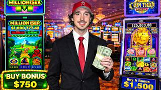 Buying Every Slot Bonus In The Casino (INSANE WIN!) screenshot 1